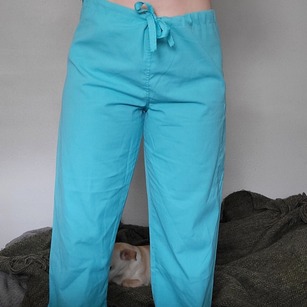 Turquoise Scrub Bottoms